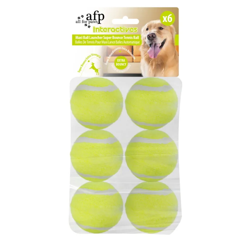 Super Bounce Tennis Ball für Maxi Ball Laucher de All For Paws en Regular – photo produit