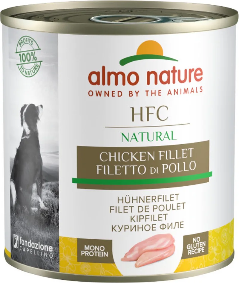 14x Almo nature kip fillet hondenvoer - 280g by Almo Nature – product photo