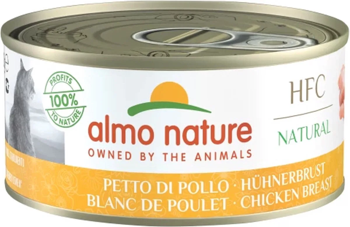 15x Almo nature HFC Kippenborst - 150g von Almo Nature – Produktfoto