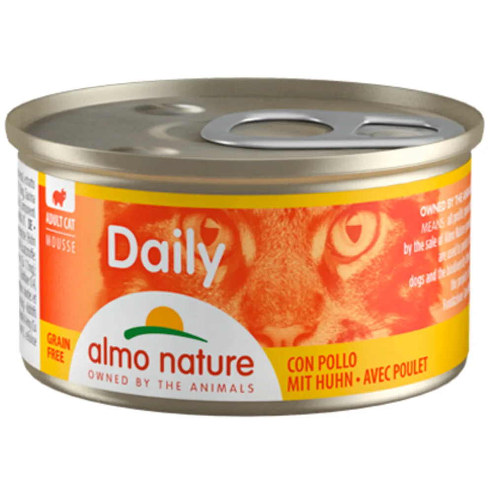 24x Almo Nature Daily Menu Kattenvoer Nat Mousse Kip 85 gr by Almo Nature – product photo