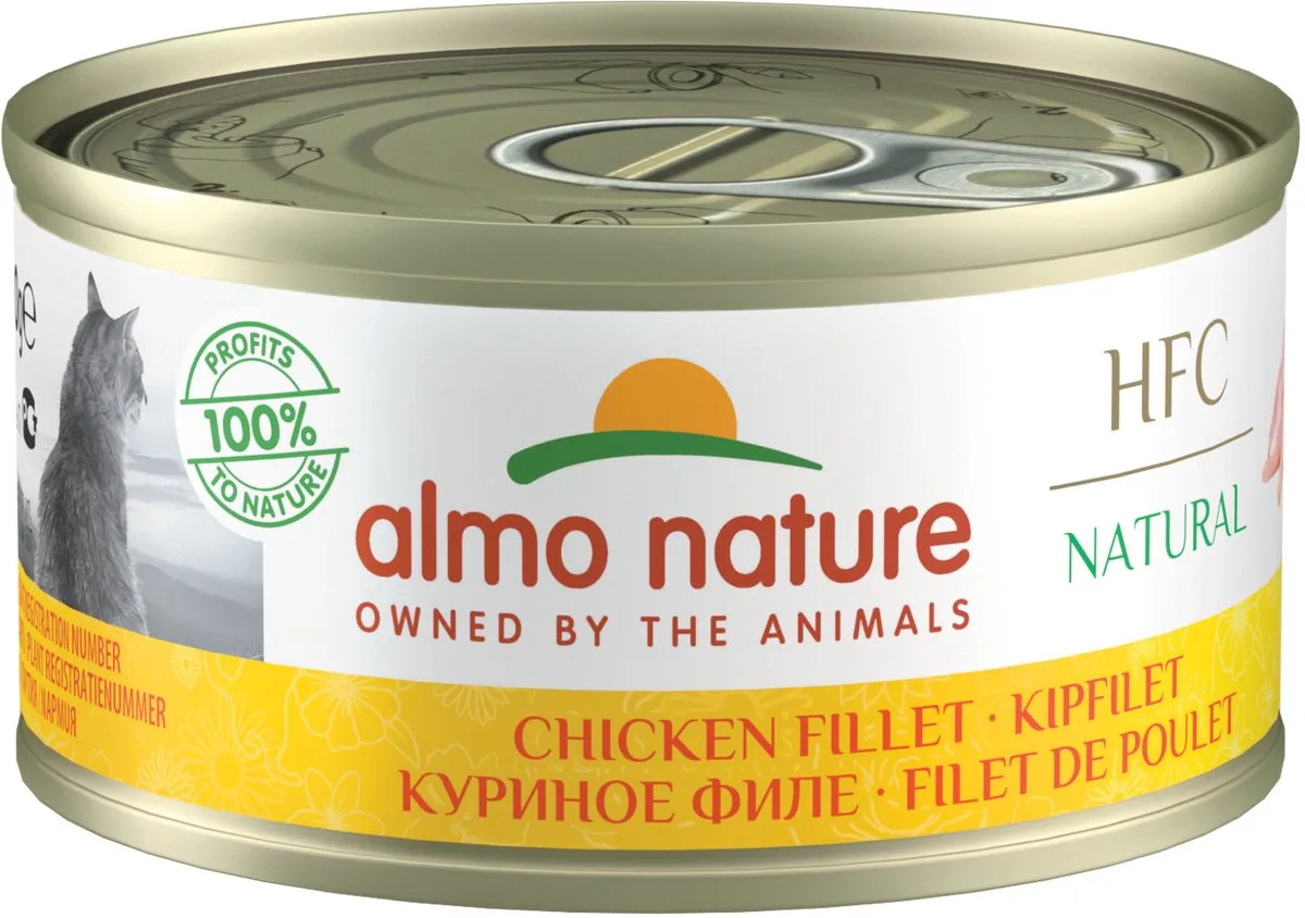 Adult vlees kipfilet -1 x 70 g fra Almo Nature – produktbillede