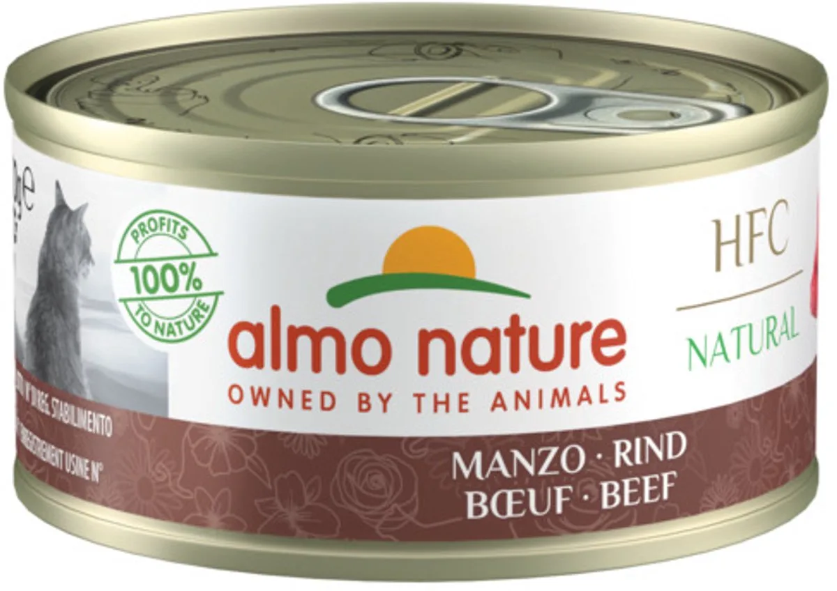 Almo adult vlees rund - 24 ST à 70 gr von Almo Nature – Produktfoto