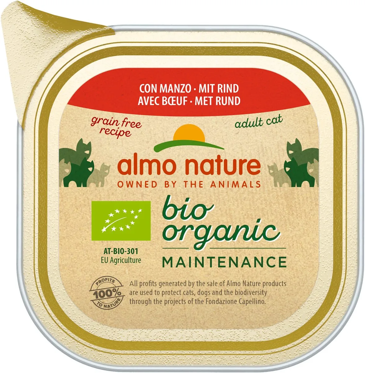 Bio Organic Maintenance - Rund - 19 x 85g by Almo Nature – product photo