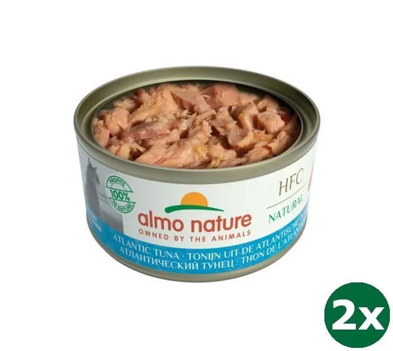 cat atlantic tonijn kattenvoer 48x70 gr van Almo Nature – productfoto