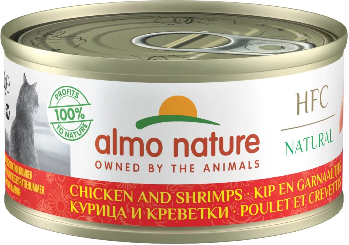 Cat Kip/Garnaal 70 gr de Almo Nature – photo produit