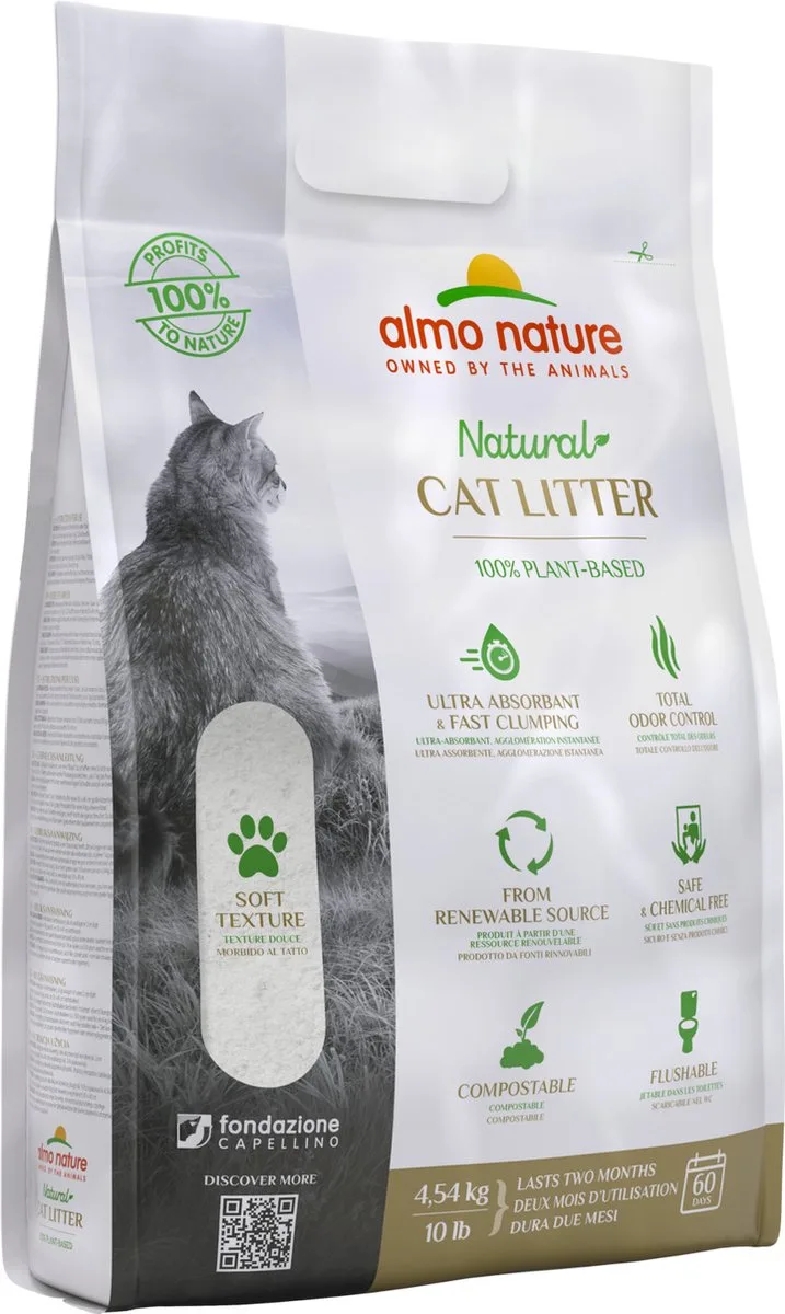 Catlitter - Kattenbakvulling - 4,54 kg by Almo Nature – product photo