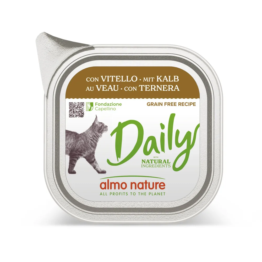 Daily Kattenvoer Kalf 100 gr by Almo Nature – product photo
