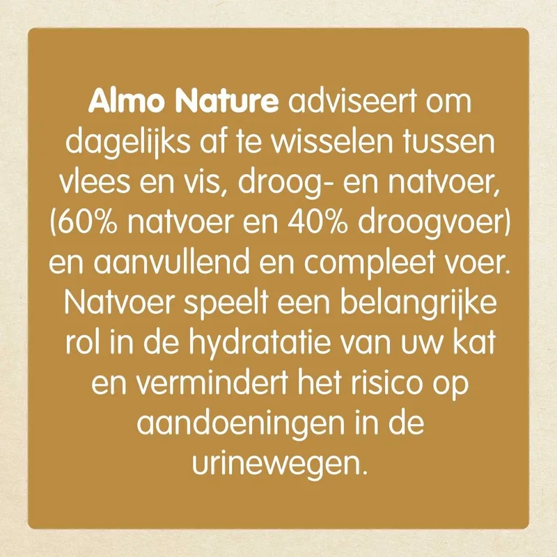 Daily Menu Graanvrij Natvoer voor Katten - 24 x 400g - Rund - 24 x 400 gram by Almo Nature – product photo