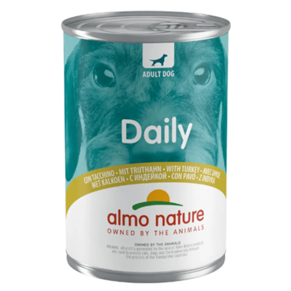 Daily Menu Hondenvoer Nat Kalkoen 400 gr van Almo Nature – productfoto