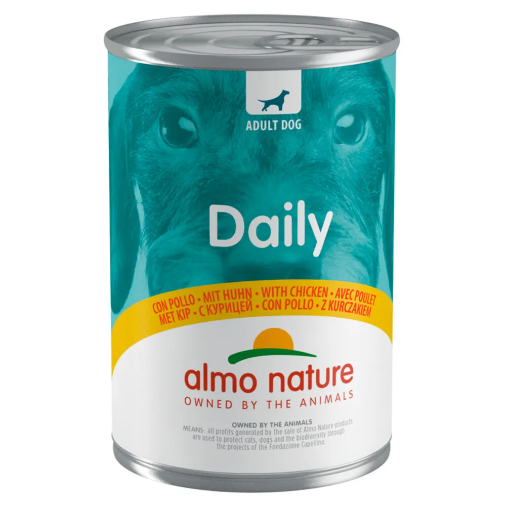 Daily Menu Hondenvoer Nat Kip 400 gr van Almo Nature – productfoto