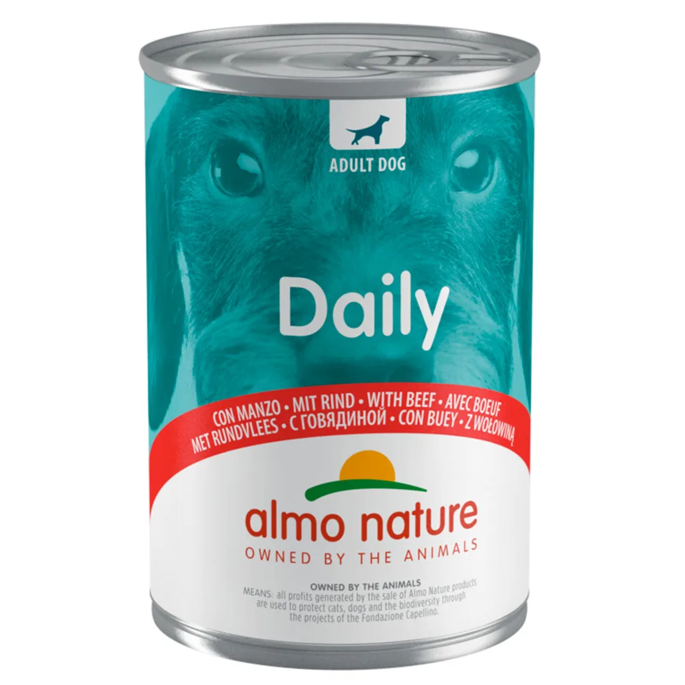 Daily Menu Hondenvoer Nat Rund 400 gr van Almo Nature – productfoto
