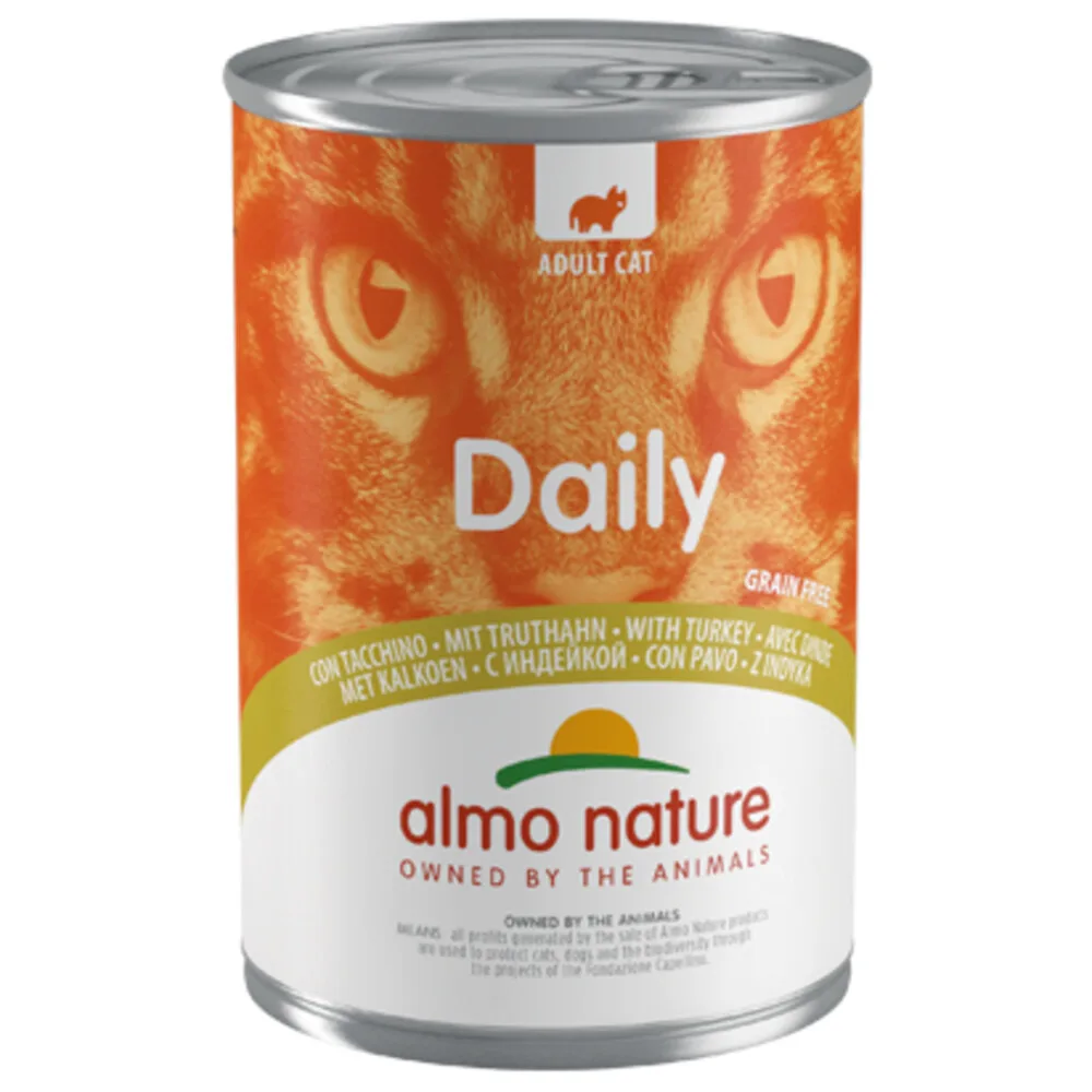 Daily Menu Kattenvoer Nat Kalkoen 400 gr von Almo Nature – Produktfoto