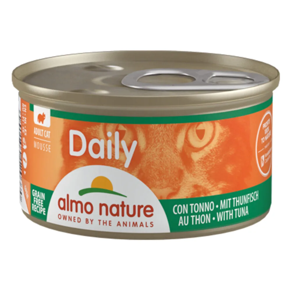 Daily Menu Kattenvoer Nat Mousse Tonijn 85 gr von Almo Nature – Produktfoto