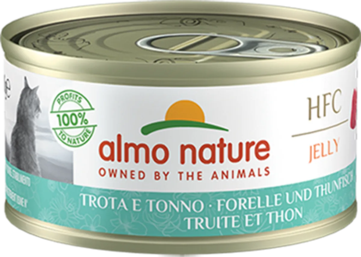Forelle und Thunfisch 70g - 70 g von Almo Nature – Produktfoto