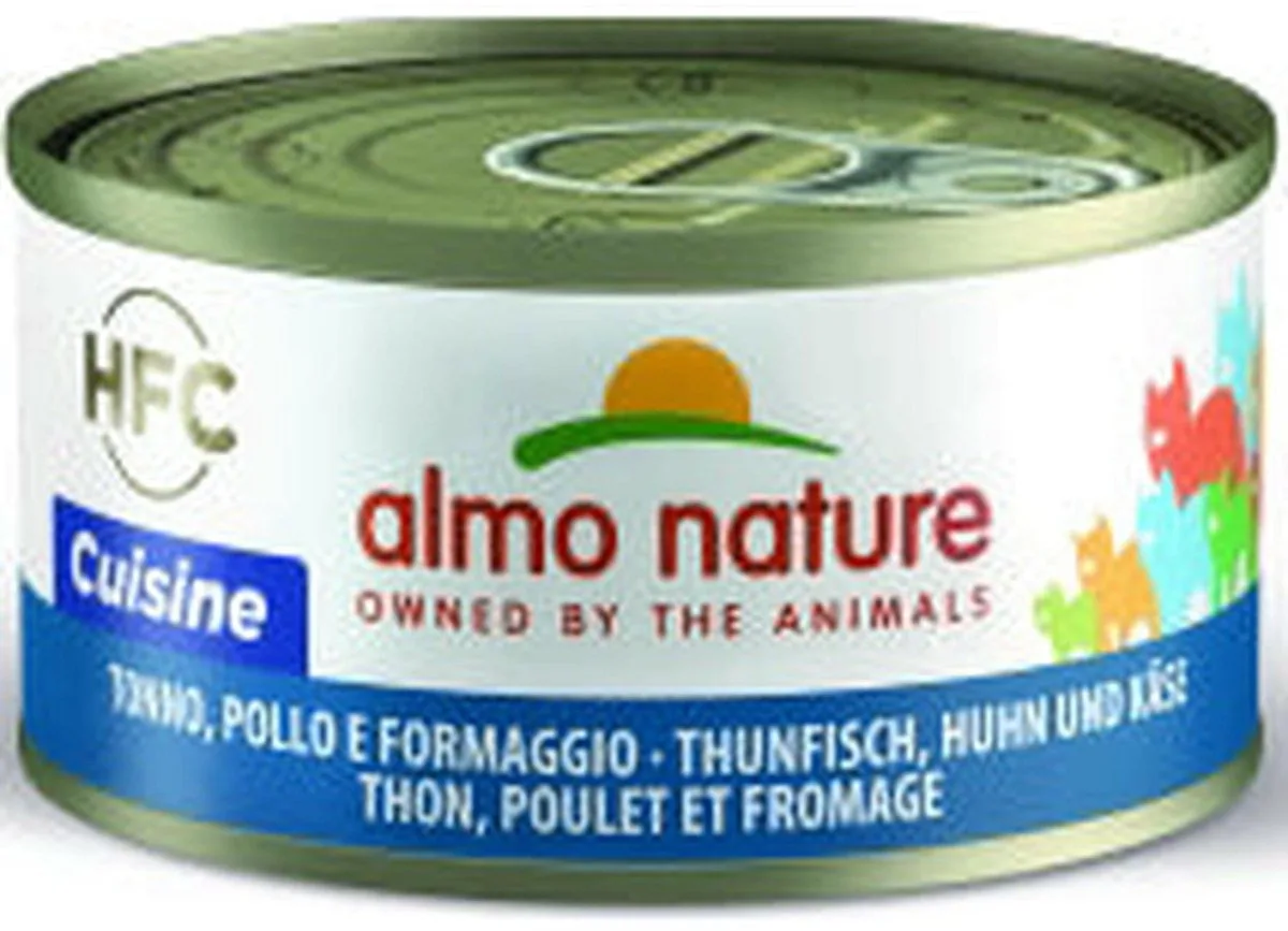 Thunfisch, Huhn und Käse 70g - 70 g von Almo Nature – Produktfoto