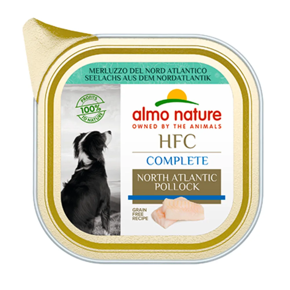 HFC Hondenvoer Nat Pollachius 85 gr de Almo Nature – photo produit
