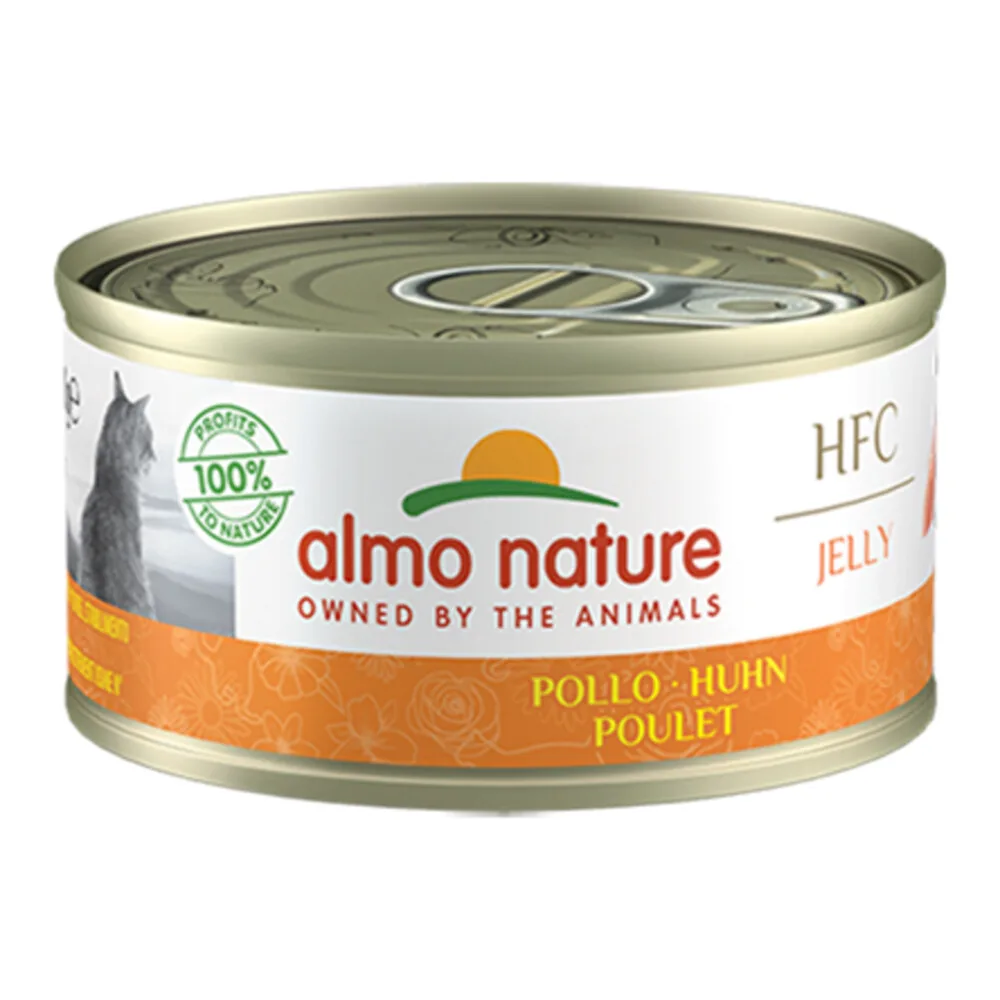 HFC Jelly Kattenvoer Kip 150 gr van Almo Nature – productfoto