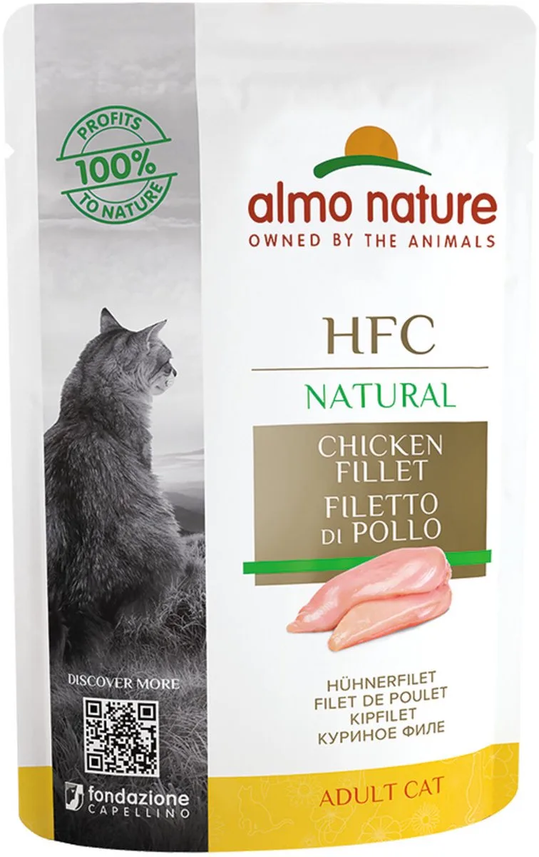 HFC Kat Kipfilet 55 gr de Almo Nature – photo produit