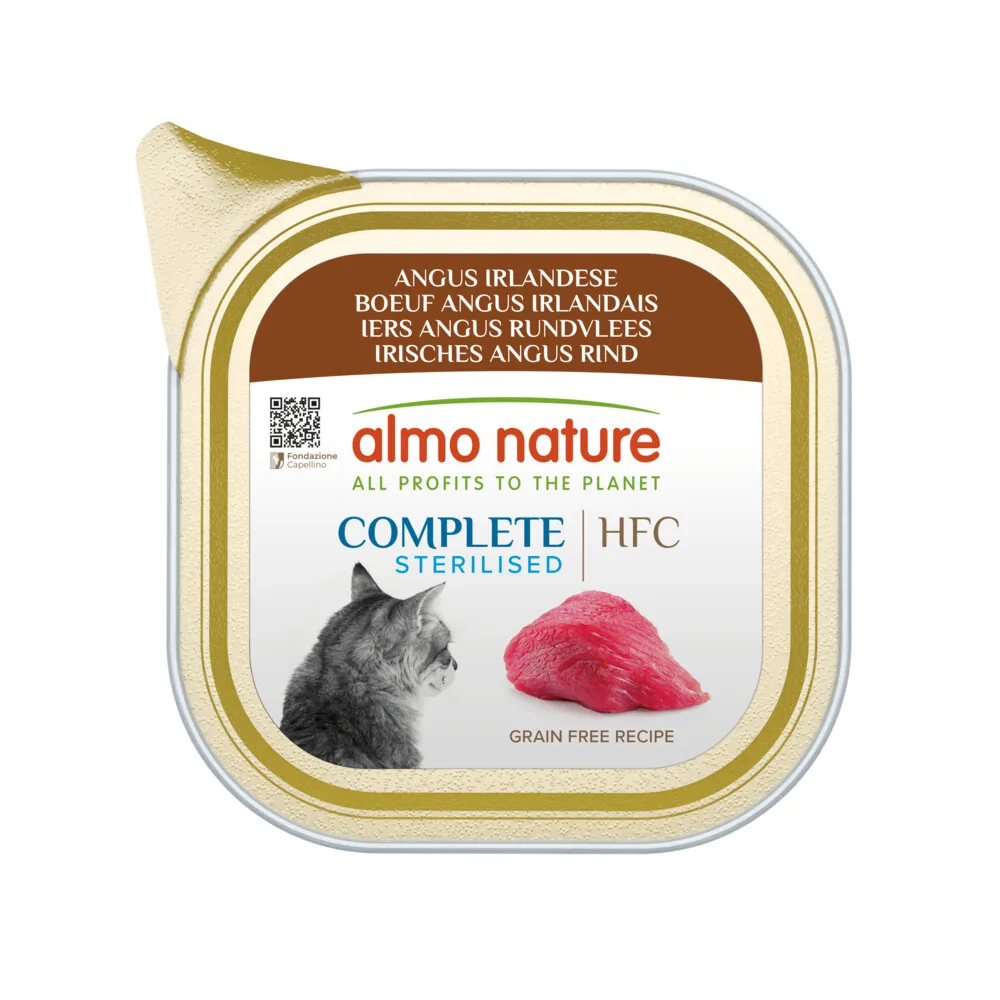 HFC Kattenvoer Nat Angus Rund 85 gr by Almo Nature – product photo