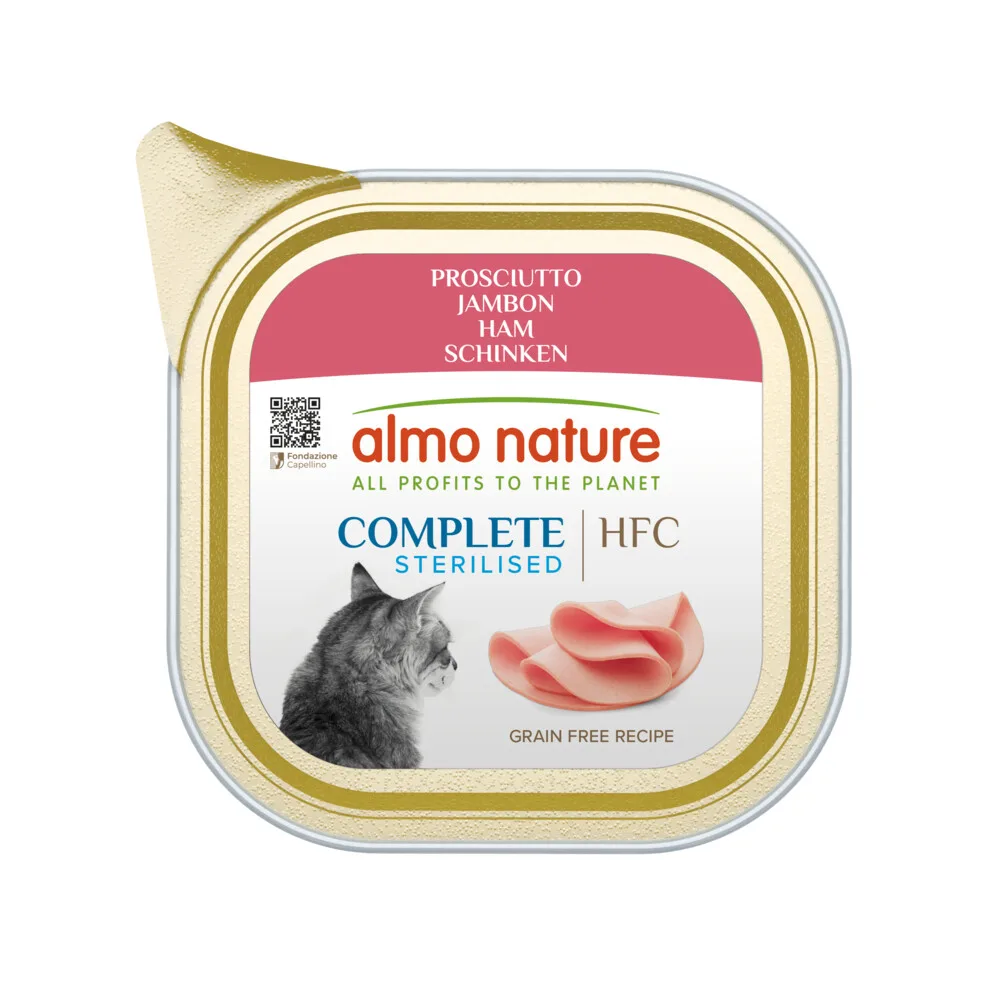 34x Almo Nature HFC Kattenvoer Nat Ham 85 gr van Almo Nature – productfoto
