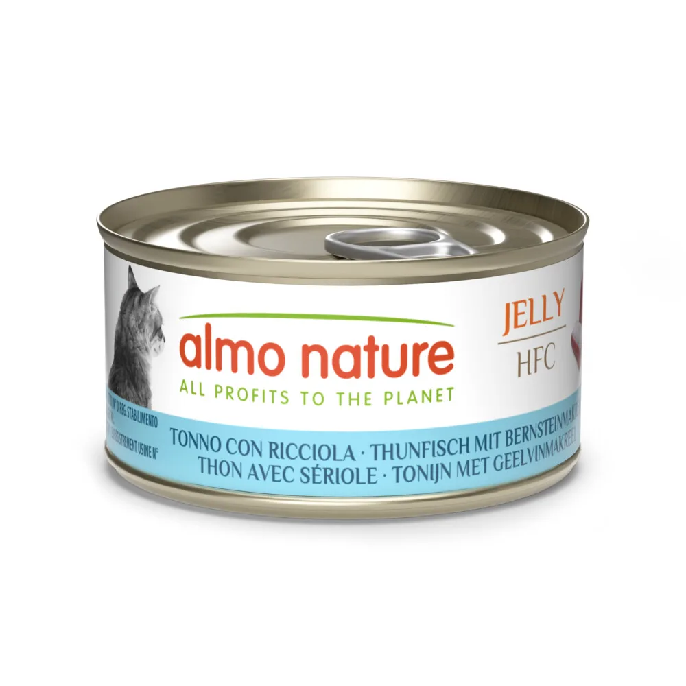 HFC Kattenvoer Nat Tonijn & Geelvinmakreel 70 gr van Almo Nature – productfoto