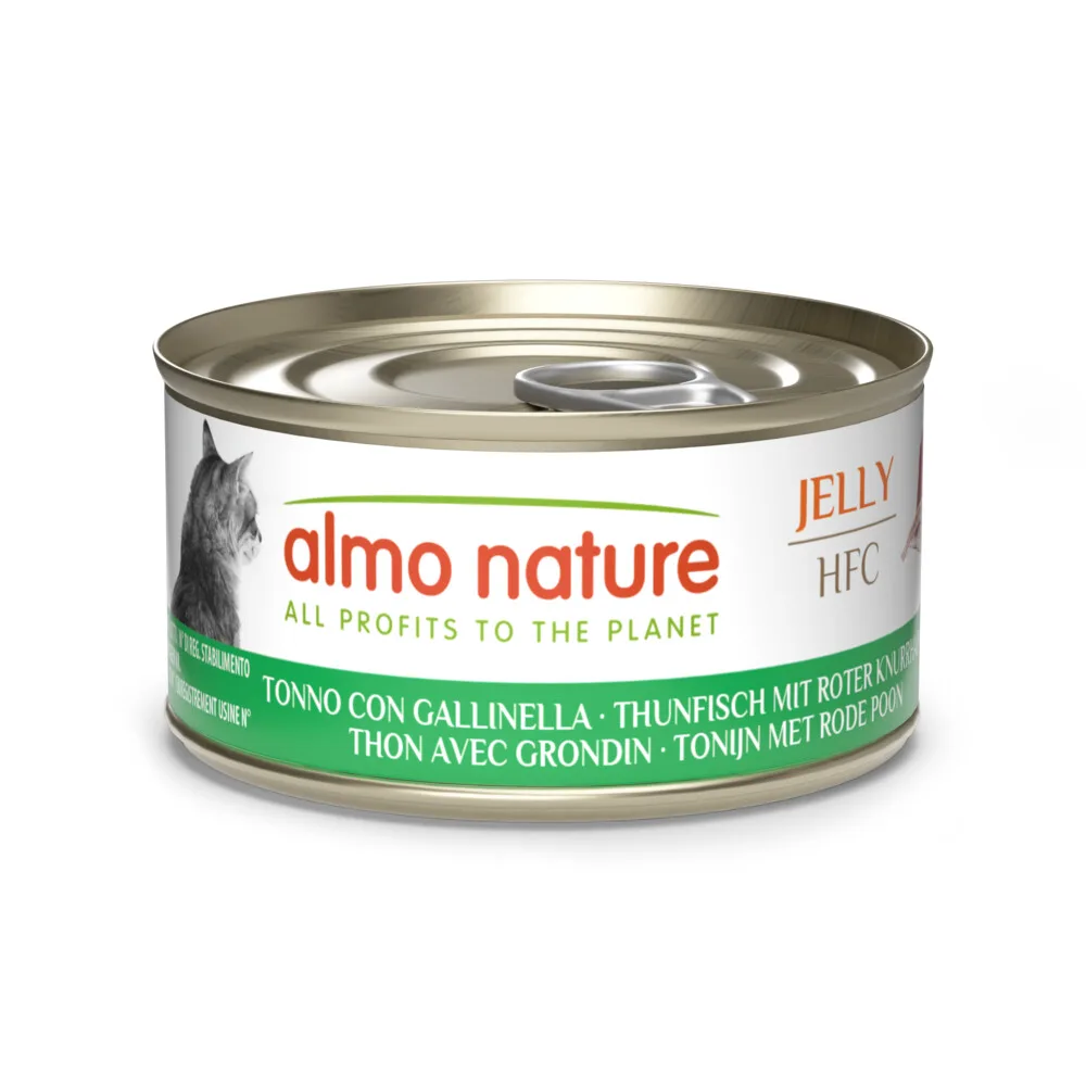 HFC Kattenvoer Nat Tonijn & Rode Poon 70 gr från Almo Nature – produktbild