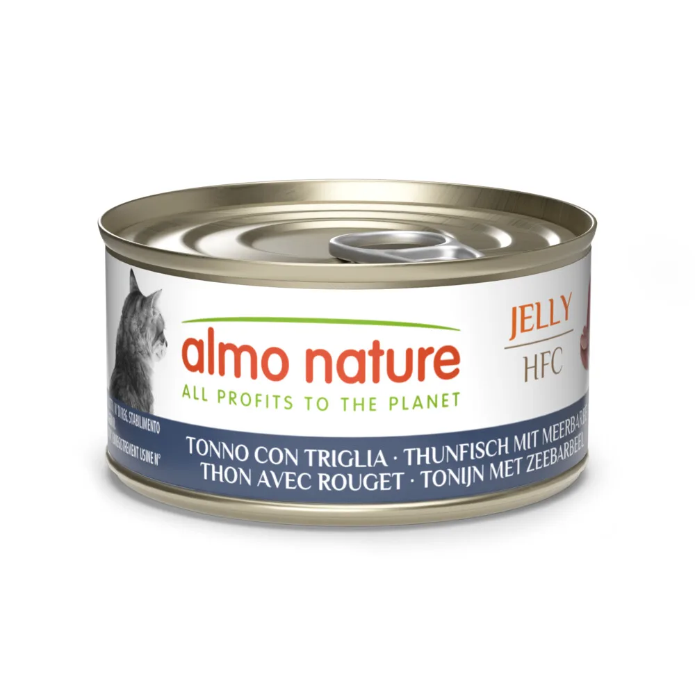HFC Kattenvoer Nat Tonijn & Zeebarbeel 70 gr från Almo Nature – produktbild