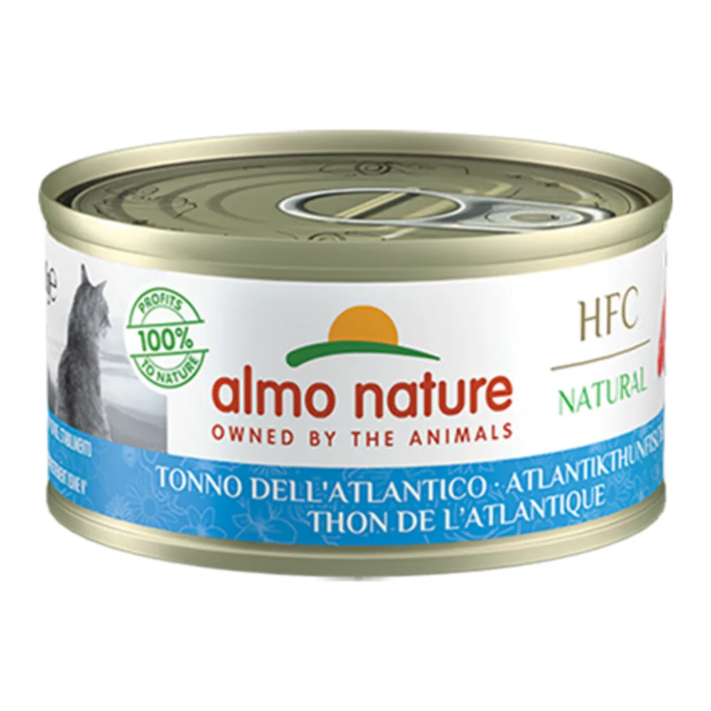 HFC Natural Kattenvoer Nat Atlantische Tonijn 70 gr van Almo Nature – productfoto