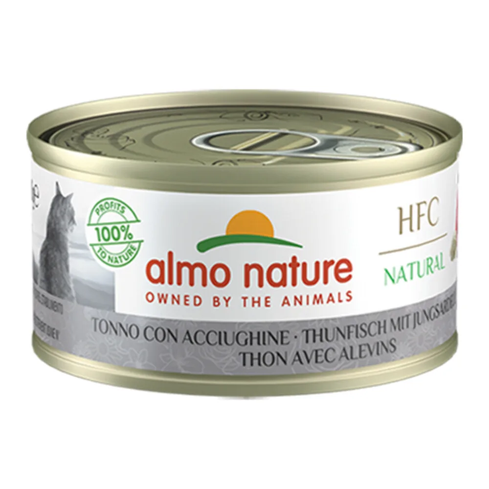 HFC Natural Kattenvoer Nat Tonijn & Ansjovis 70 gr von Almo Nature – Produktfoto