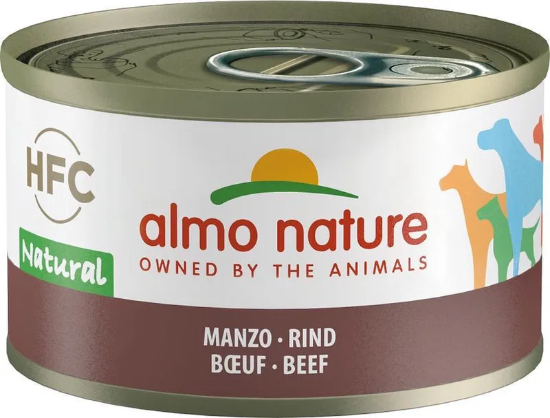 HFC Natural Natvoer voor Honden - 24 x 95 gram - Rund - 24 x 95 gram de Almo Nature – photo produit