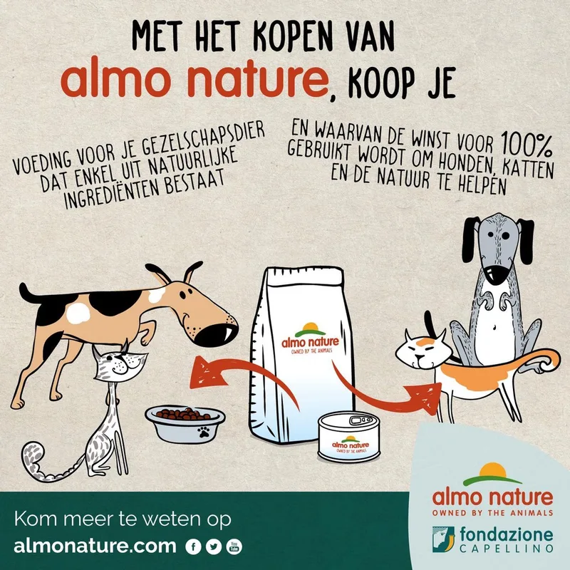HFC Natural Natvoer voor Katten - 24 x 150g - Tonijn, Kip en Ham - 24 x 150 gram de Almo Nature – photo produit