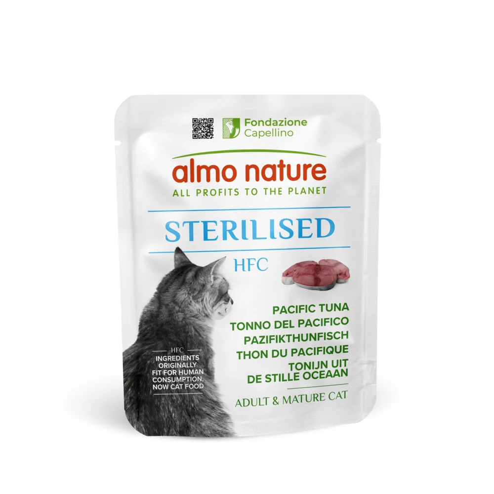 HFC Sterilised Kattenvoer Tonijn uit de Stille Oceaan 50 gr von Almo Nature – Produktfoto