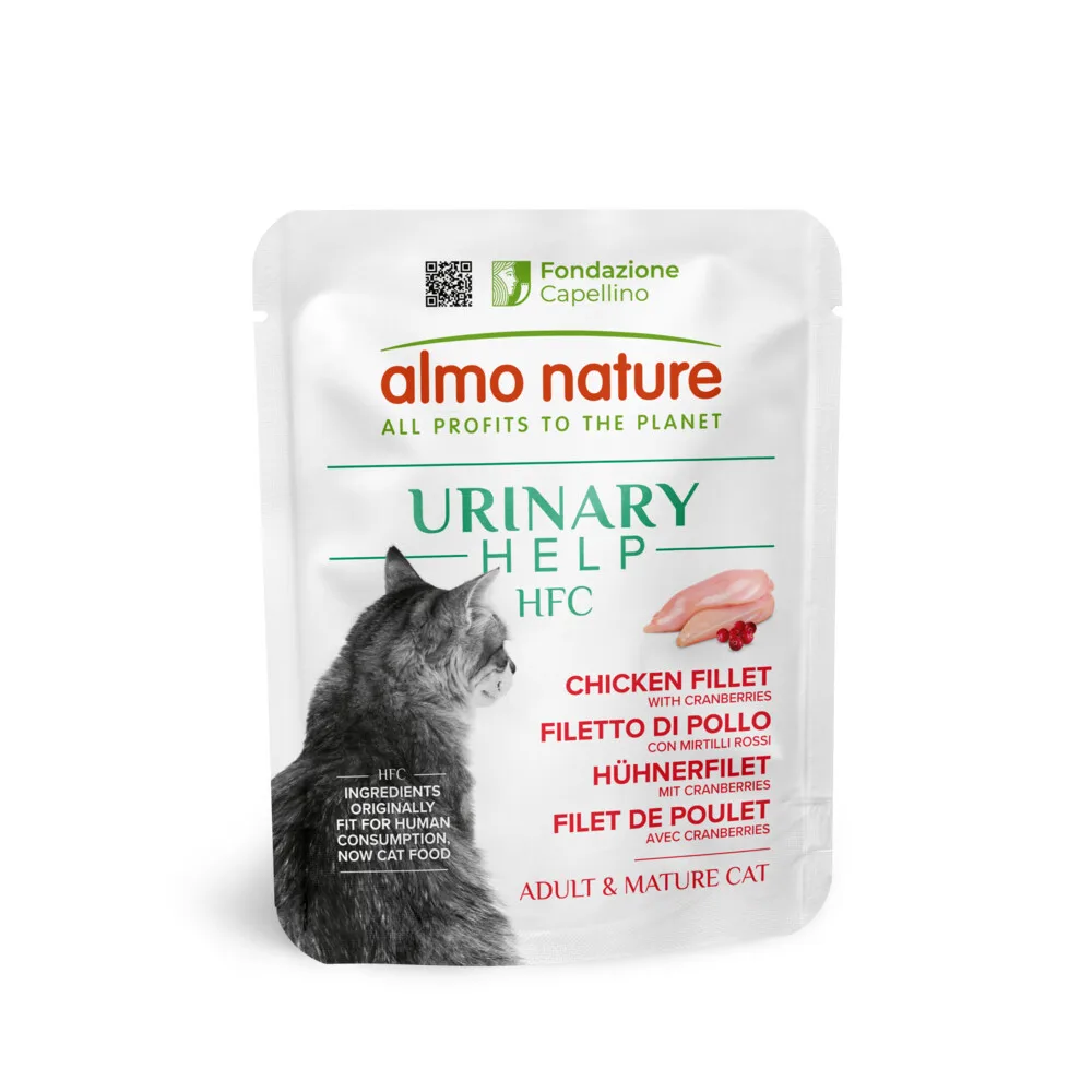 HFC Urinary Help Kattenvoer Kipfilet met Cranberries 50 gr von Almo Nature – Produktfoto