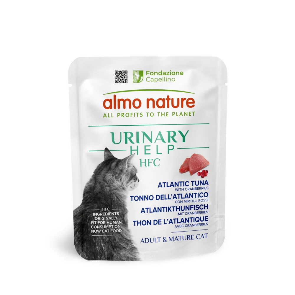 HFC Urinary Help Kattenvoer Tonijn uit de Atlantische Oceaan met Cranberries 50 gr von Almo Nature – Produktfoto