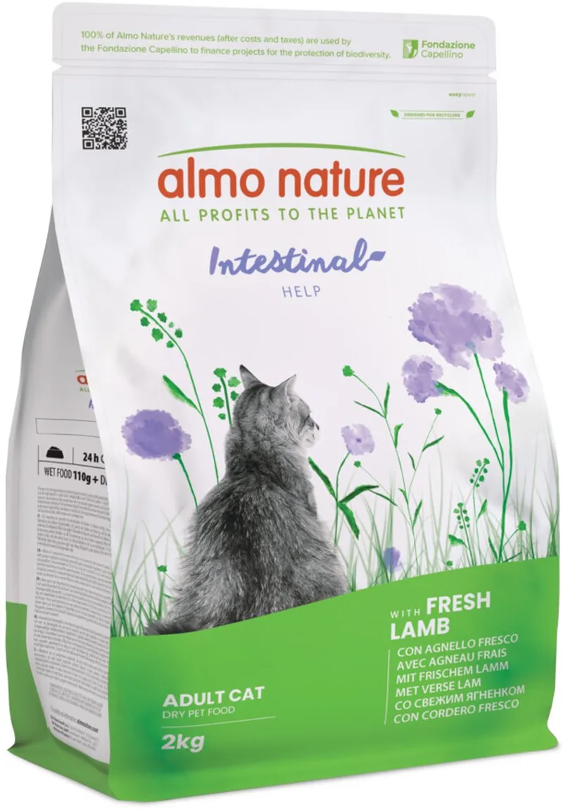 Holistic Droogvoer voor Katten Digestive Help - Lam 2kg de Almo Nature – photo produit