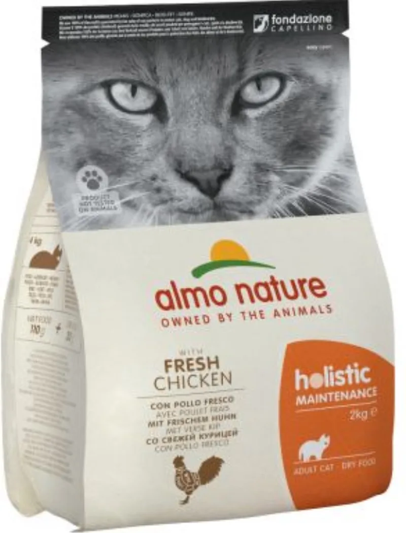 Holistic - Katten Droogvoer - Kip & Rijst - 12kg de Almo Nature – photo produit