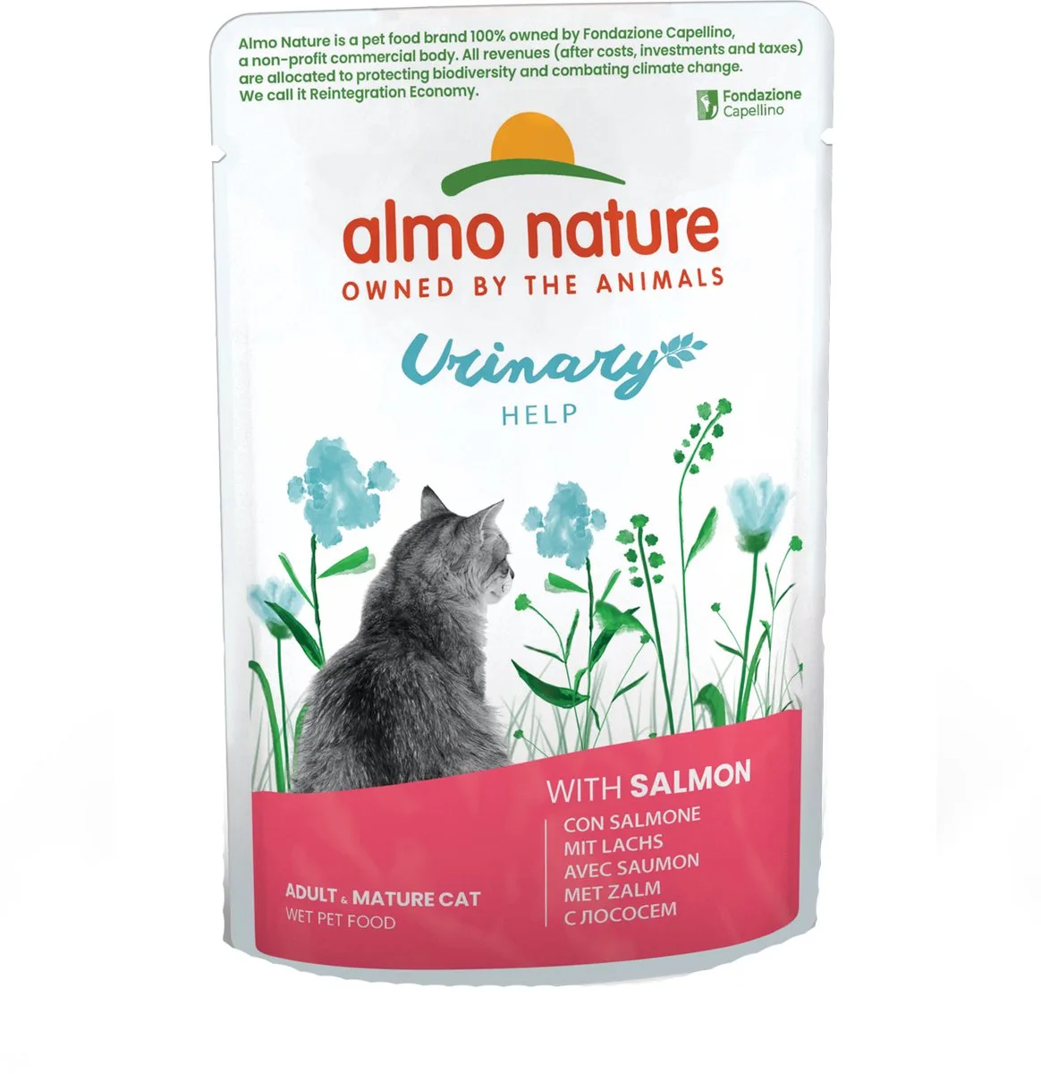 Holistic Urinary Help - Zalm - 30 x 70 g van Almo Nature – productfoto