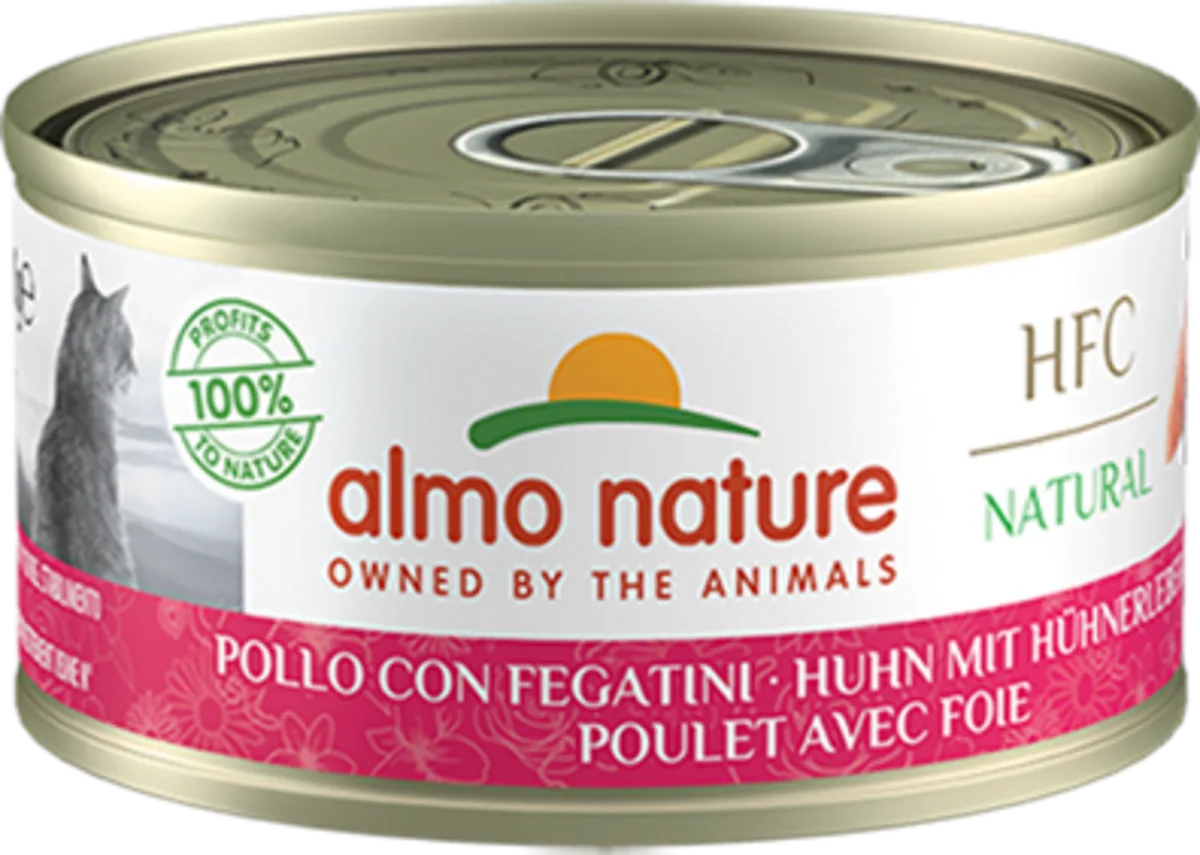 Huhn und Leber 70g - 70 g von Almo Nature – Produktfoto