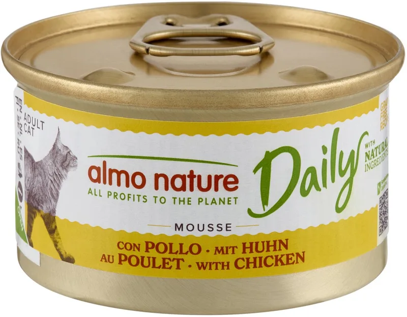 Kattenvoer - Daily Menu Mousse - 24 x 85 g van Almo Nature – productfoto