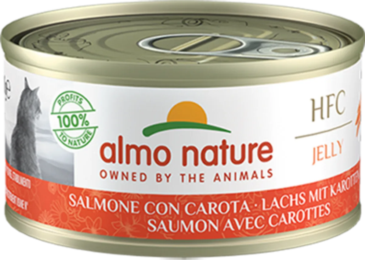 Lachs und Karotte 70g - 70 g von Almo Nature – Produktfoto