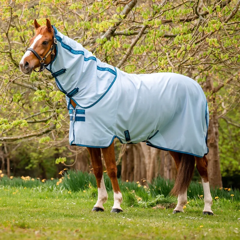 Bug Rug Vliegendeken Azure Blue 75/114 cm Pony de Amigo en Electric Blue – photo produit