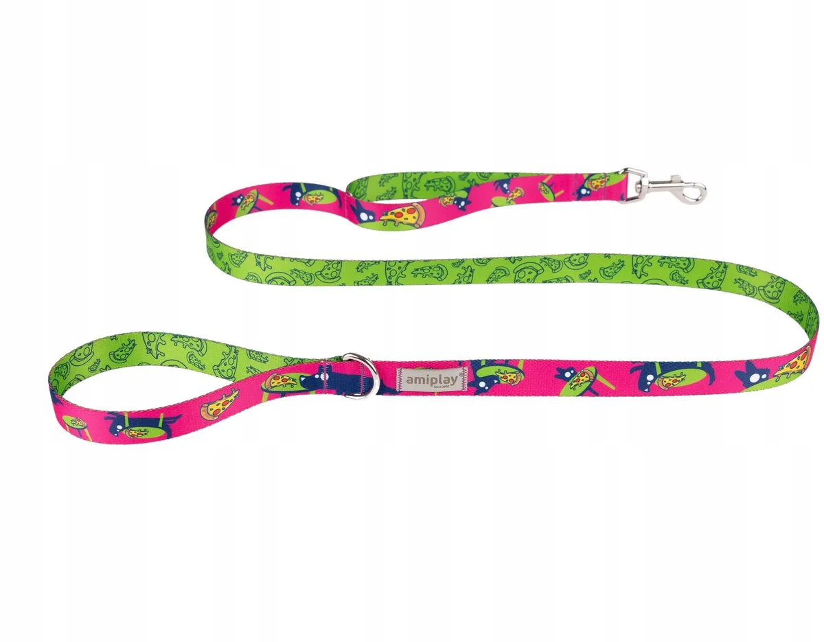 Amik Hondenlijn 150 cm L - PizzaDog de Amiplay – photo produit