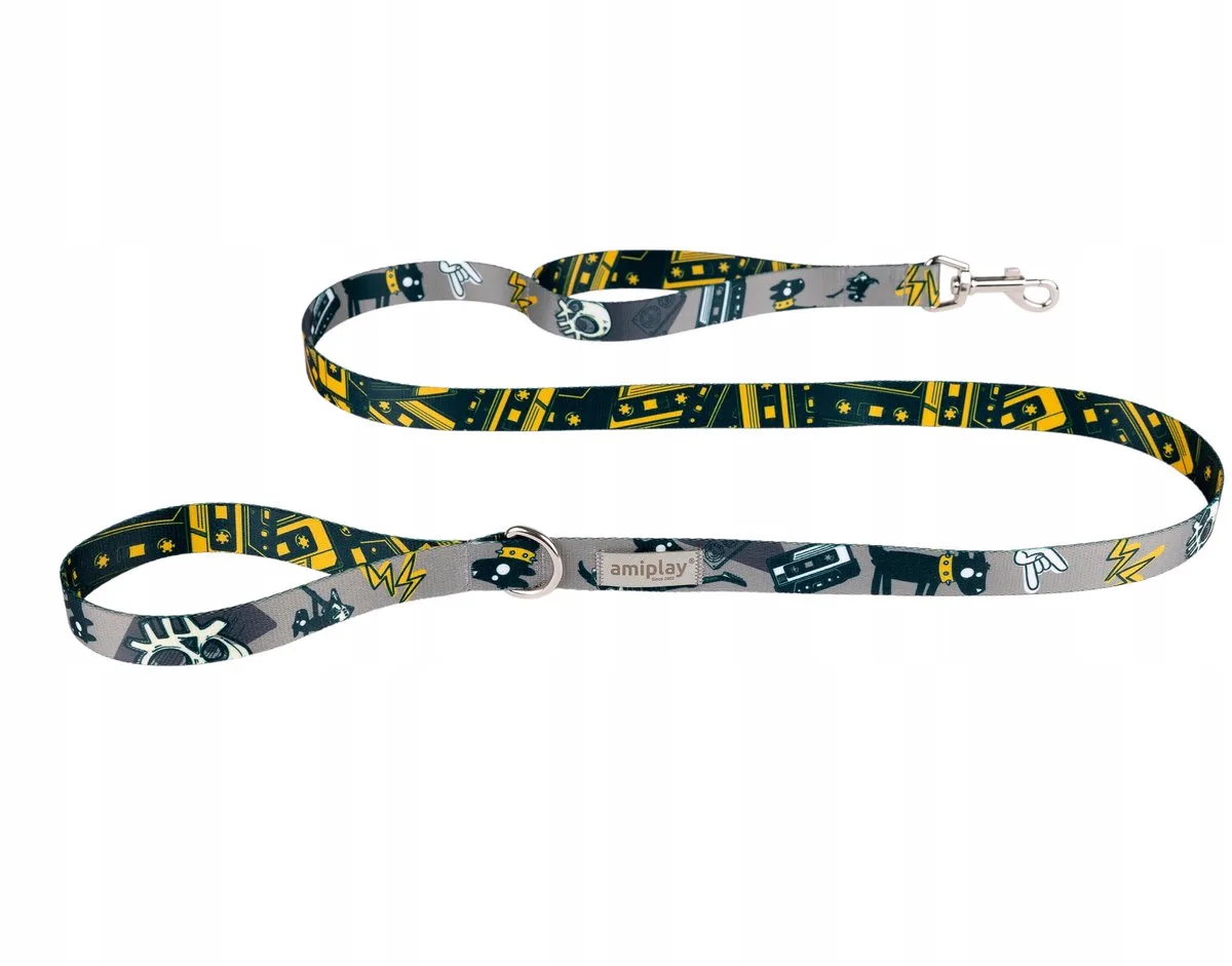 Amik Hondenlijn 150 cm S - DirtyDog Patroon de Amiplay – photo produit