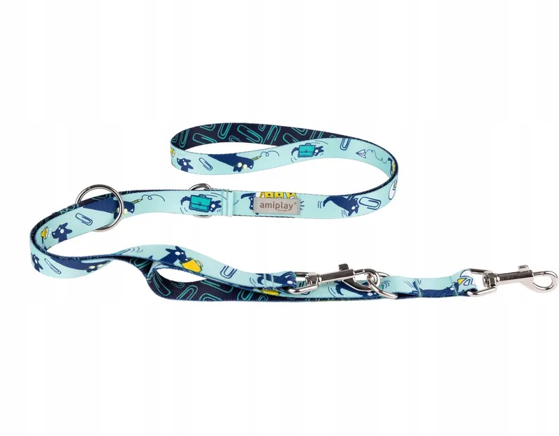 Amik Verstelbaar Hondentuig 7-in-1 S (100-200cm, 1,5cm ras) by Amiplay – product photo