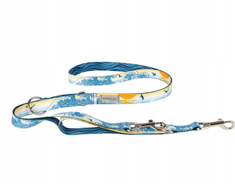 BeHappy Waves XL verstelbare hondenhalsband, 2m by Amiplay – product photo