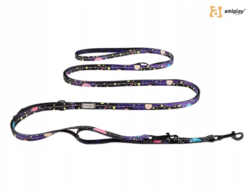 BeSpace Milkyway Verstelbare Halsband S - Safe & Stijlvol de Amiplay – photo produit