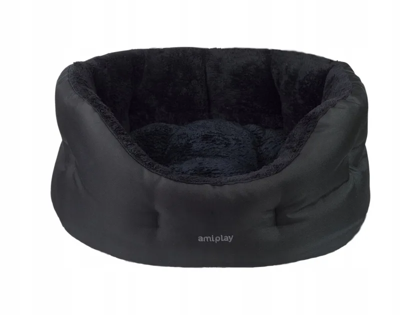 Colosseum Aspen L Hondenmand Zwart - Comfort & Kwaliteit by Amiplay – product photo
