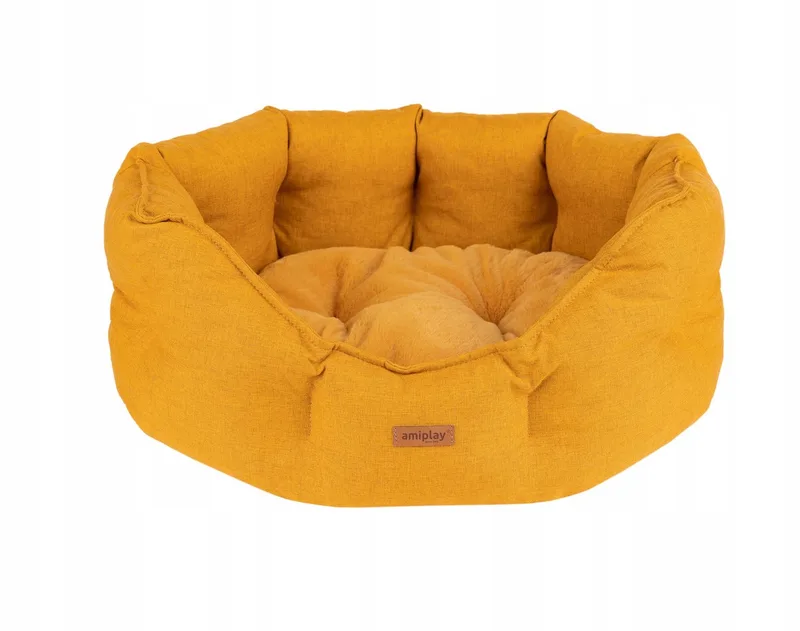 Colosseum Como Hondenmand L Geel - Comfortabel en duurzaam by Amiplay – product photo