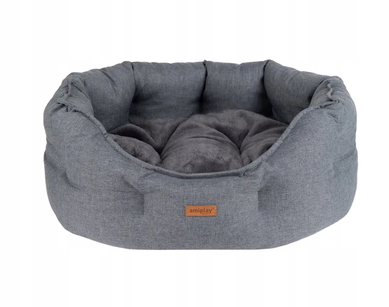 Colosseum Como Hondenmand M - Grafit, Zacht & Comfortabel by Amiplay – product photo