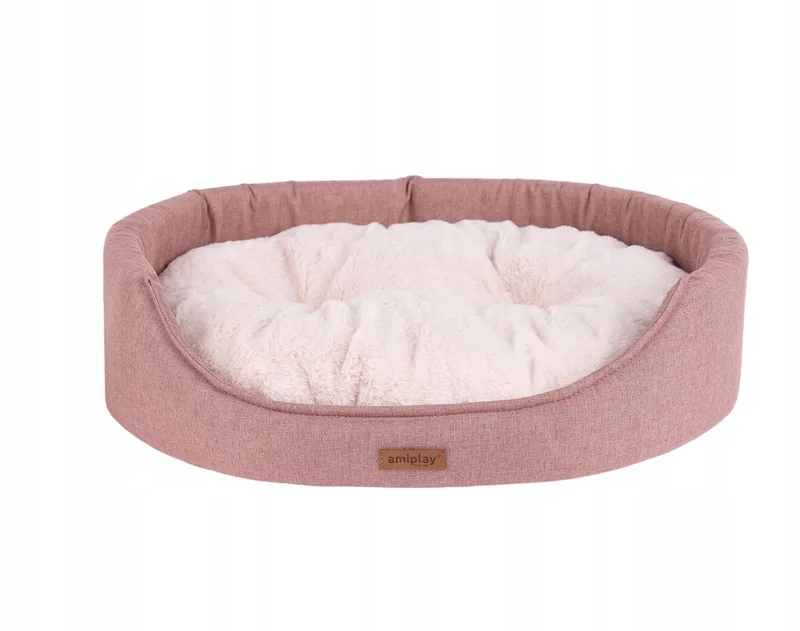 Como Hondenmand Ovaal S 46x38x13cm Roze by Amiplay – product photo